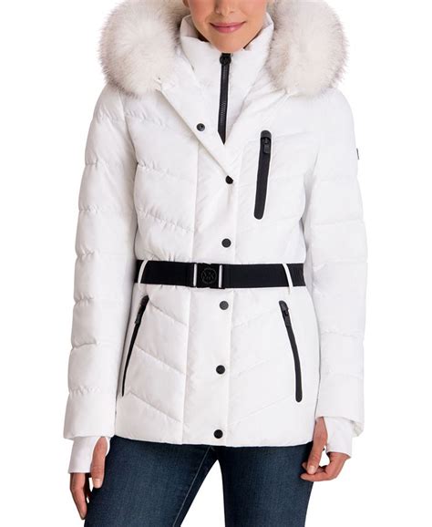 Macy’s Michael Kors Hooded Puffer Coat Is a Must